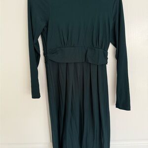 Seraphine Dark Green Midi Dress us size 4 NWT